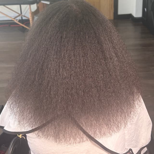Wash deep condition blow out & trim at TaKaya Aries in Racine, WI